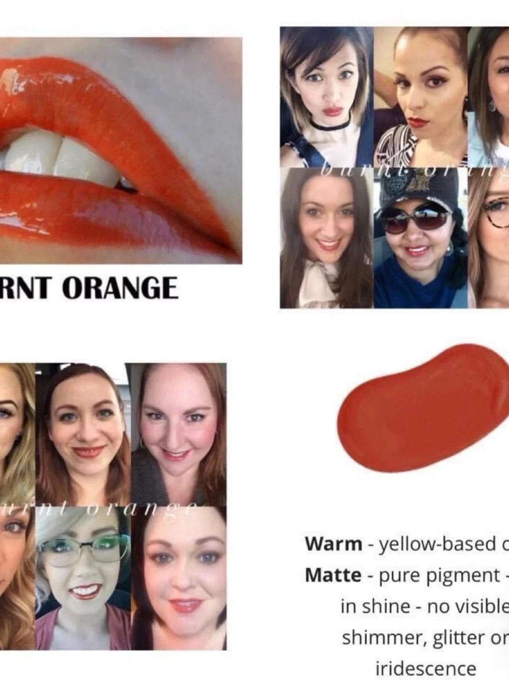 SeneGence Lipsense Longlasting lipstick new never opened Burnt  Orange